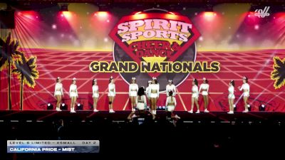 California Pride - Mist [2026 L6 Limited - XSmall Day 2] 2026 Spirit Sports Grand Nationals