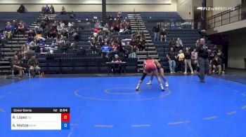 123 lbs Consolation - Adrianna Lopez, Campbellsville (W) vs Allie Mahoe, Schreiner