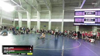 106 lbs Champ Round 1 (16 Team) - Devin Garcia, Idaho 1 vs David Lopez, The Farm