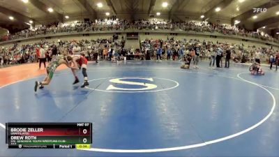 95 lbs Cons. Round 5 - Drew Roth, Ste. Genevieve Youth Wrestling Club-AAA vs Brodie Zeller, Unaffiliated