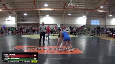 100 lbs Cons. Round 4 - Vita Savage, TAYLOR vs Avery Gaskalla, CLYDE