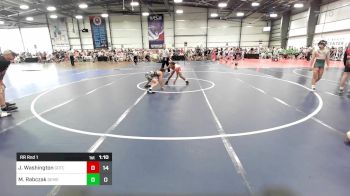 90 lbs Rr Rnd 1 - Jaden Washington, Team Gotcha vs Maddux Rabczak, Demolition Elite