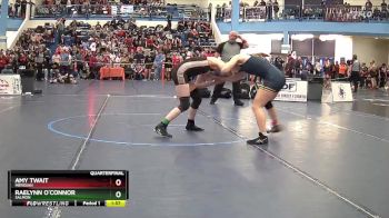 107 lbs Quarterfinal - Raelynn O`Connor, Salmon vs Amy Twait, Meridian