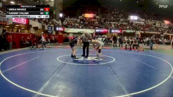 G - 115 lbs Cons. Round 3 - Anola Naugle, Arlee Girls vs Cassidy Collins, Whitehall/Harrison Girls