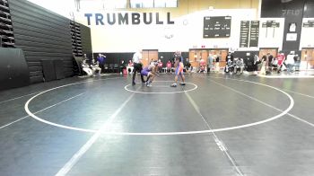 215 lbs Round Of 16 - Justin Barker, Danbury vs Woodensley Blaise, Westhill