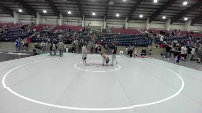 125 lbs Round 4 - Ben Freeman, South Summit Wrestling vs Asher Haddadin, Wingz Wrestling Club