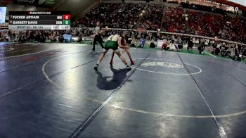 5A 144 lbs Champ. Round 1 - Garrett Davis, Bonneville vs Tucker Arthur, Minico