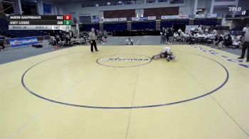 157 lbs Finals (4 Team) - Jason Gautreaux, Massapequa vs Joey Losee, Shenendehowa