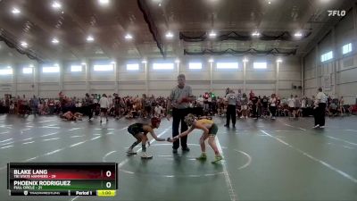 76 lbs Round 3 (8 Team) - Phoenix Rodriguez, Full Circle vs Blake Lang, Tri State Hammers