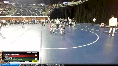 125 lbs Cons. Round 1 - Connor Hill, Bettendorf Wrestling Club vs Gavin Kishman, Iowa