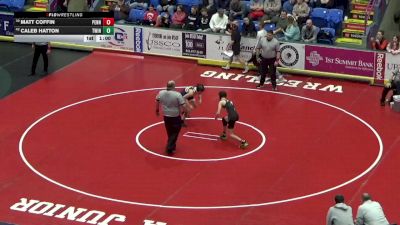 117 lbs Consi Of 16 #1 - Matt Coffin, Pennridge vs Caleb Hatton, Twin Valley