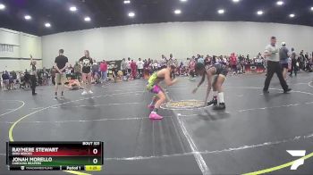 85 lbs Quarterfinal - Jonah Morello, Carolina Reapers vs Raymere Stewart, Ohio Heroes