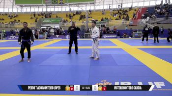 Victor Montoro Garcia vs Pedro Tiago Monteiro Lopes 2025 Brasileiro Jiu-Jitsu IBJJF