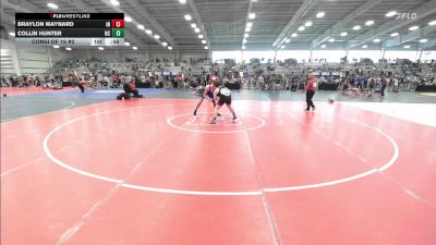 170 lbs Consi Of 16 #2 - Braylon Maynard, IN vs Collin Hunter, NC