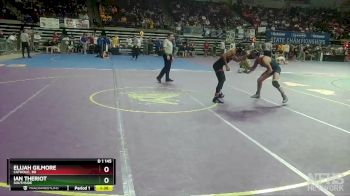 D 1 145 lbs Quarterfinal - Ian Theriot, Southside vs Elijah Gilmore, Catholic, BR