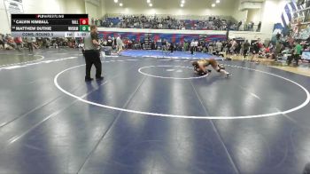 190 lbs Cons. Round 5 - Calvin Kimball, Vallivue vs Matthew Duthie, West Valley (Spokane)