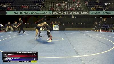 136 lbs Cons. Round 4 - Lilly Luft, Iowa vs Angelica Steffy, Mount Olive