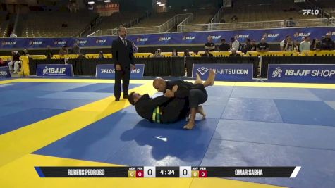 Omar Sabha vs Rubens Pedroso 2026 Pan Jiu Jitsu IBJJF Championship