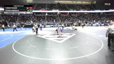 I-108 lbs Champ. Round 2 - Ethan Andreula, Long Beach vs Lukas Yeager, Hilton