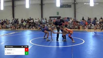 91 lbs Semifinal - Deja Salazar, Wesley Club vs Jayden Keller, Bull Trained