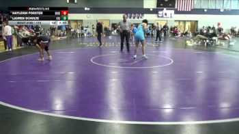 170 lbs Cons. Round 3 - Hayleigh Forster, Dubuque Senior vs Lauren Schulte, Cedar Rapids Jefferson