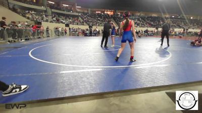 110 lbs Consi Of 16 #1 - Mila Miller, Central Middle School vs Lily Caudle, Bixby JH Girls