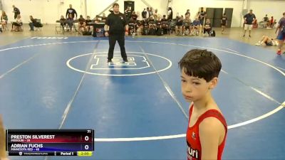 71 lbs Semis & 1st Wrestleback (8 Team) - John Davis, Missouri vs Nolan Vos, Minnesota Red