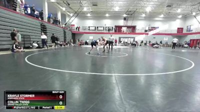 141 lbs Cons. Round 5 - Collin Twigg, Grand Valley State vs Krayle Stormer, Northern State