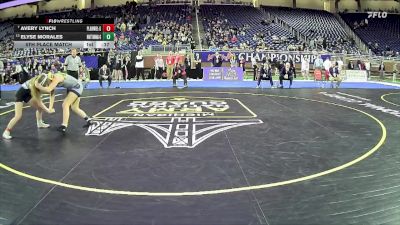 Girls-130 lbs 5th Place Match - Avery Lynch, Plainwell Hs Girls vs Elyse Morales, Mattawan Hs Girls