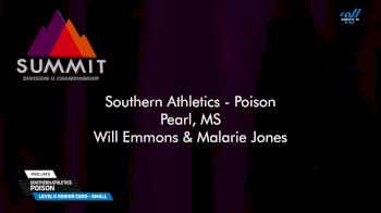 Southern Athletics - Poison [2025 L5 Senior Coed - Small Prelims] 2025 The D2 Summit