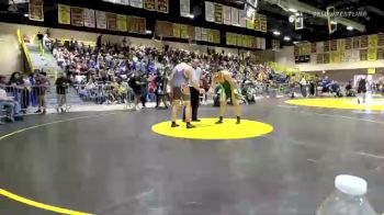 220 lbs Cons. Round 1 - Omar Lopez, Coachella Valley vs Julian Gutierrez, San Jacinto