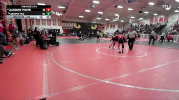 100 lbs Cons. Round 5 - Jackeline Pinzon, Rio Mesa vs Cle-Ana Paz, Hesperia