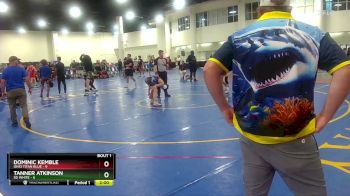 126 lbs Round 1 (6 Team) - Dominic Kemble, Ohio Titan Blue vs Tanner Atkinson, SD White