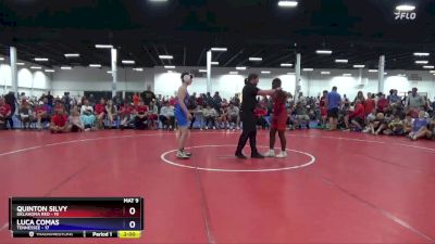 149 lbs Placement Matches (8 Team) - Quinton Silvy, Oklahoma Red vs Luca Comas, Tennessee