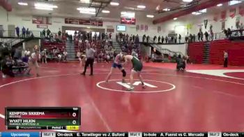 160 lbs Cons. Round 2 - Wyatt Hilkin, Dubuque Hempstead-JV vs Kempton Sikkema, Bellevue