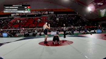 4A 285 lbs Cons. Round 2 - Malachi Egbert, Snake River vs Alex Arredondo, Fruitland