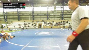 184A lbs Rr Rnd 2 - Burk Blasius, Sdsu vs Andrew McMonagle, Ndsu