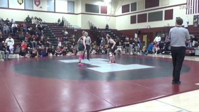 235 lbs 3rd Place Match - Gracelynn McCarthy, Western Dubuque vs Ellie Fangman, Independence