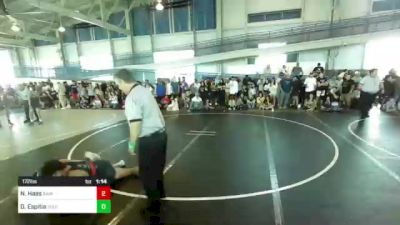 172 lbs Rr Rnd 1 - Nixon Haas, Savage House WC vs Dominic Espitia, South Hills HS