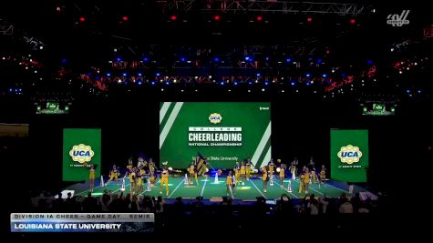 Louisiana State University [2026 Division IA Cheer - Game Day Semis] 2026 UCA & UDA College Cheerleading and Dance Team National Championship