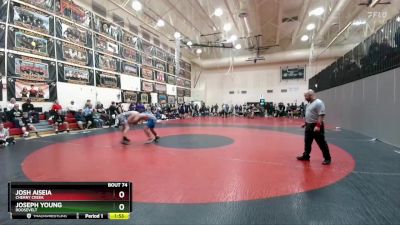 170-173 lbs Round 1 - Josh Aiseia, Cherry Creek vs Joseph Young, Roosevelt