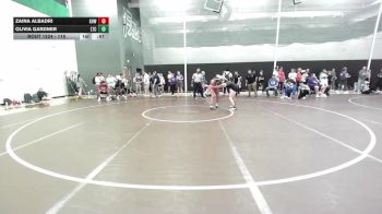 115 lbs 3rd Place Match - Zaina Albadri, Greater Heights Wrestling vs Olivia Gardner, Leavenworth Takedown Club