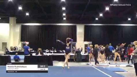 Nastia Rudnitskaya - Floor, Salto Gym #947 - 2021 USA Gymnastics Development Program National Championships