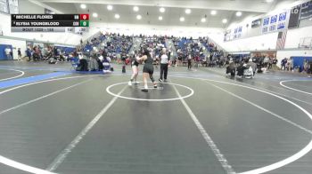 155 lbs 7th Place Match - Michelle Flores, Rio Mesa vs Elysia Youngblood, Concord