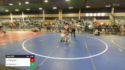 137 lbs Round Of 32 - Luke Marquez, Wlv Jr Wrestling vs Nakoa Navarro, 10th Planet Las Vegas