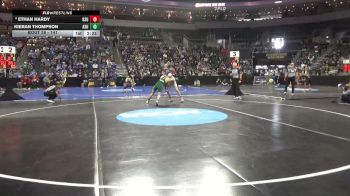 141 lbs Champ. Round 1 - Kieran Thompson, Adams St. vs Ethan Hardy, Glenville St.