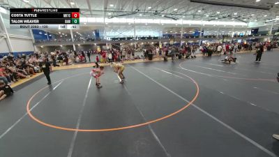 120 lbs Cons. Round 4 - Costa Tuttle, Unattached vs Talon Weaver, Unattached