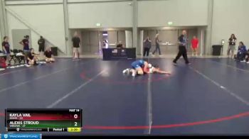 117 lbs Quarterfinals (8 Team) - Kayla Vail, Idaho vs Alexis Stroud, Virginia