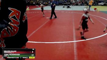 55 lbs Semis & 1st Wrestleback (8 Team) - Tanner Wolf, Grand Rapids vs Buckley Meyer, ANML