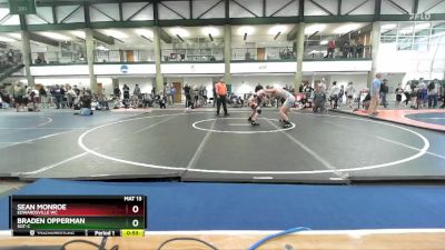 114-125 lbs Quarterfinal - Sean Monroe, Edwardsville WC vs Braden Opperman, SOT-C